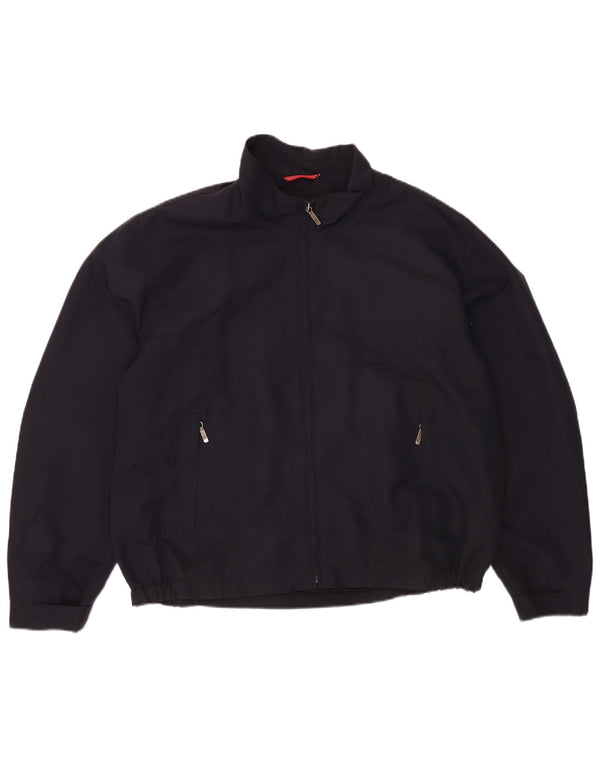 Jaqueta de chuva masculina Ivy Oxford IT 56 3XL poliéster azul marinho