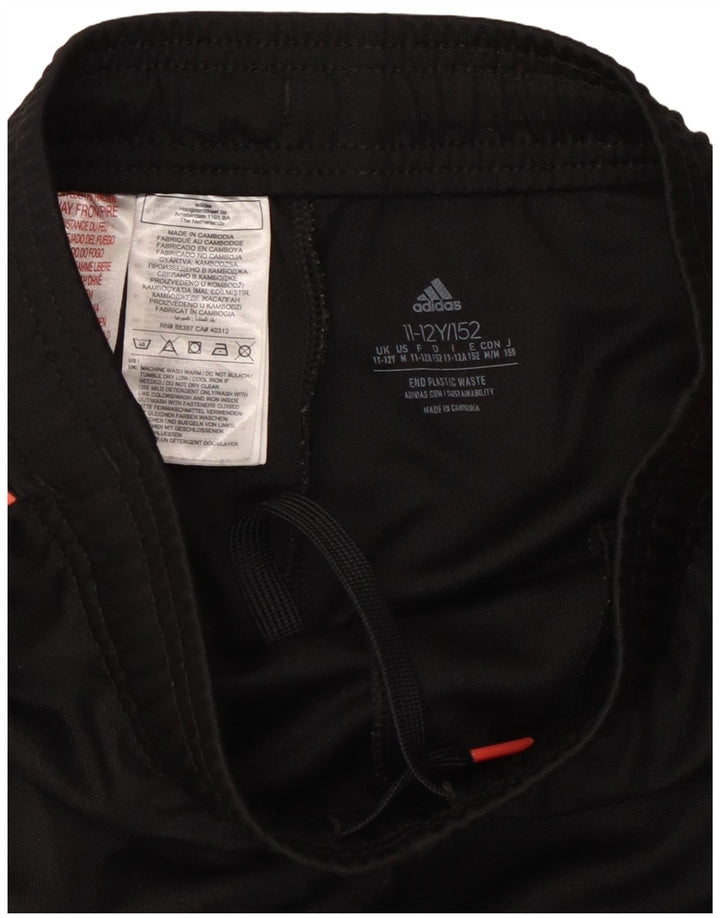 Calças de treino ADIDAS Aeroready para meninas 11-12 anos preto colorblock