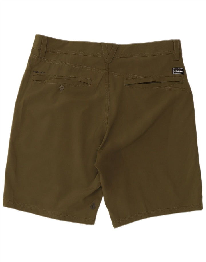 Shorts Chino Masculino Volcom Grande Poliéster Cáqui