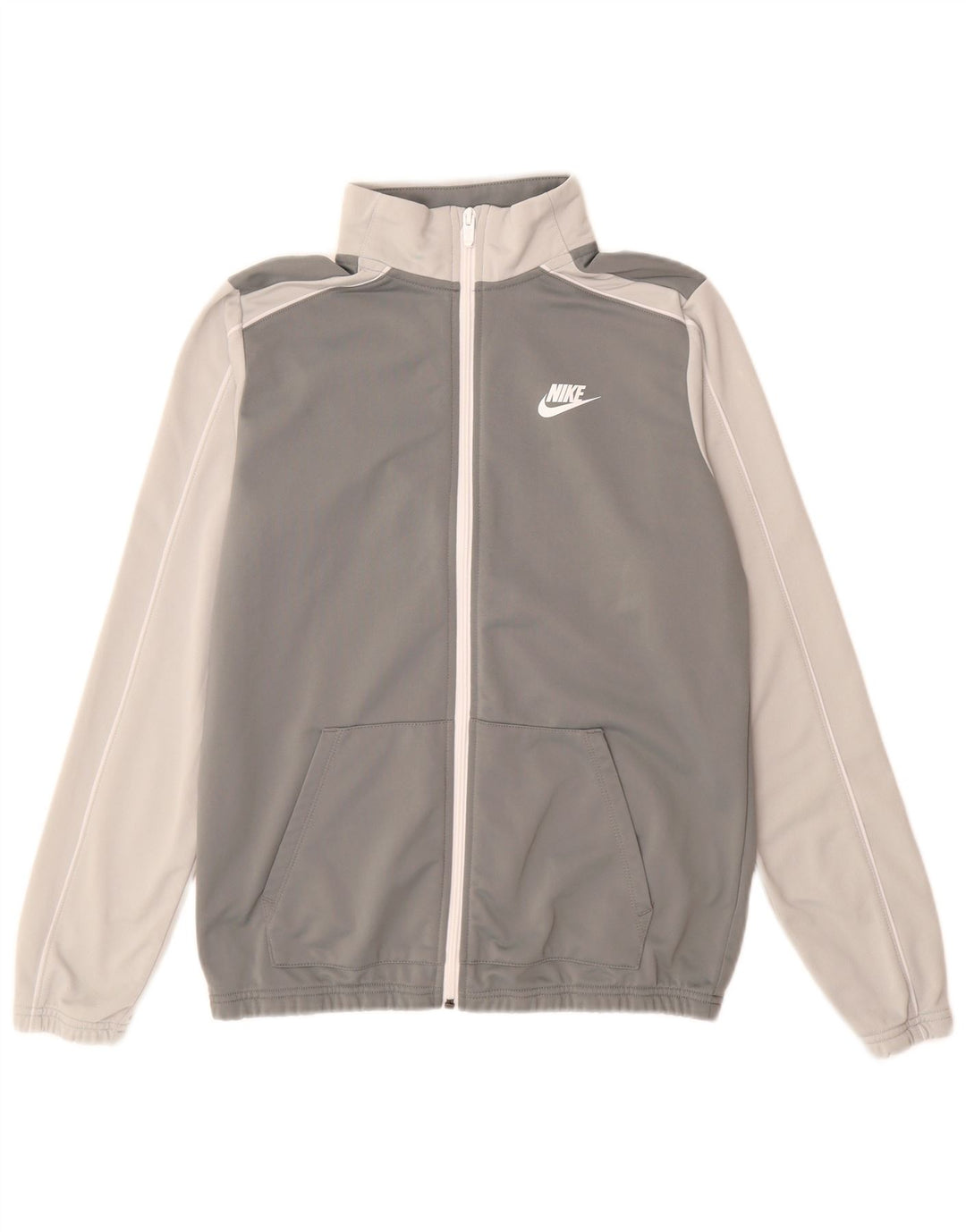 Jaqueta Nike Boys Tracksuit Top 13-14 Anos XL Cinza Poliéster