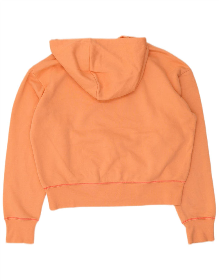 Jumper feminino com capuz gráfico grande Champion UK 14 médio laranja