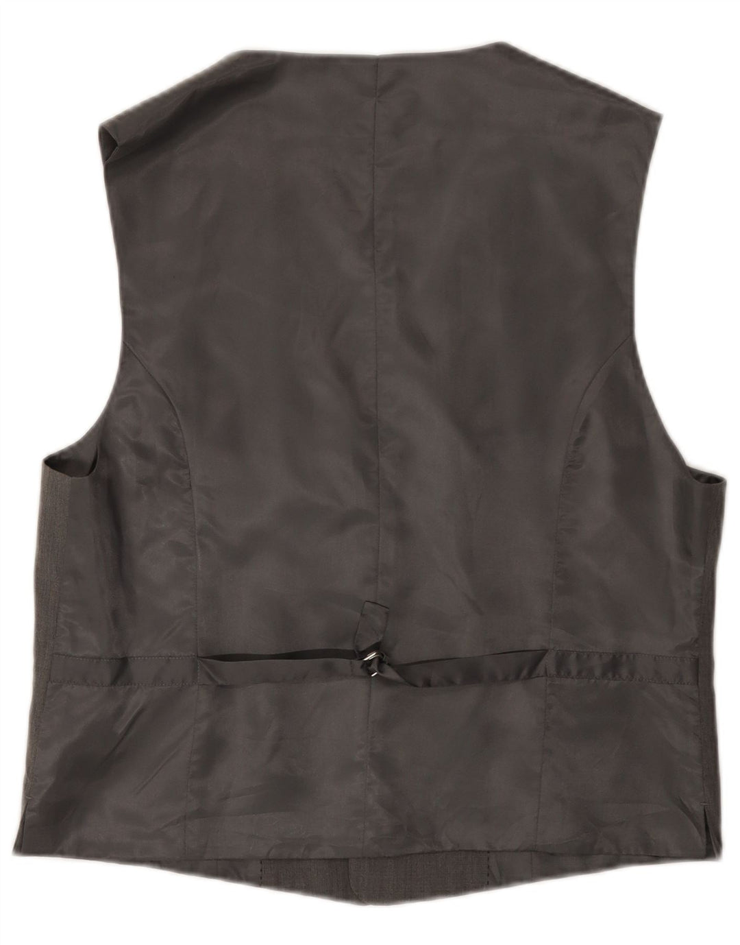 Colete masculino Benetton IT 54 XL lã cinza