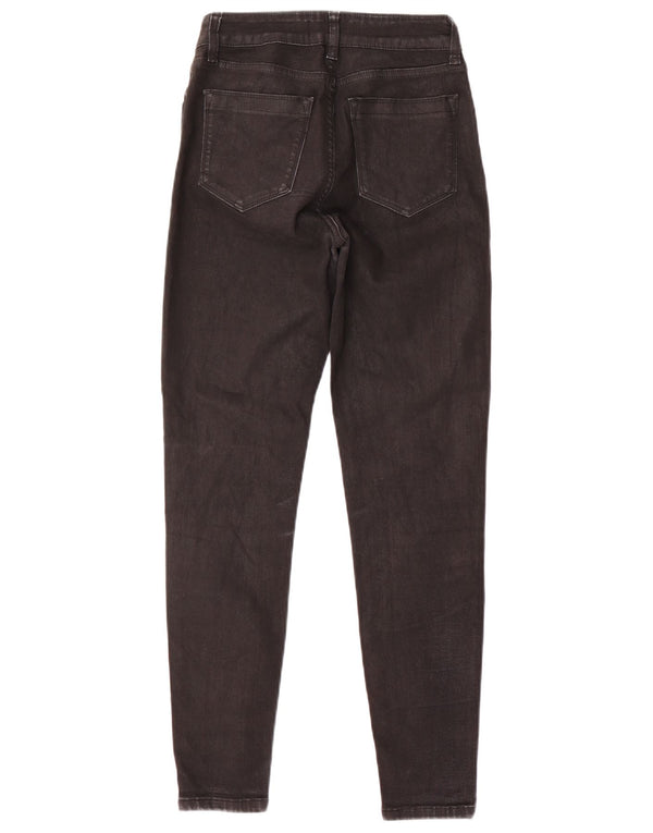 Reiss Womens Tapered Jeans W27 L28 Black Cotton