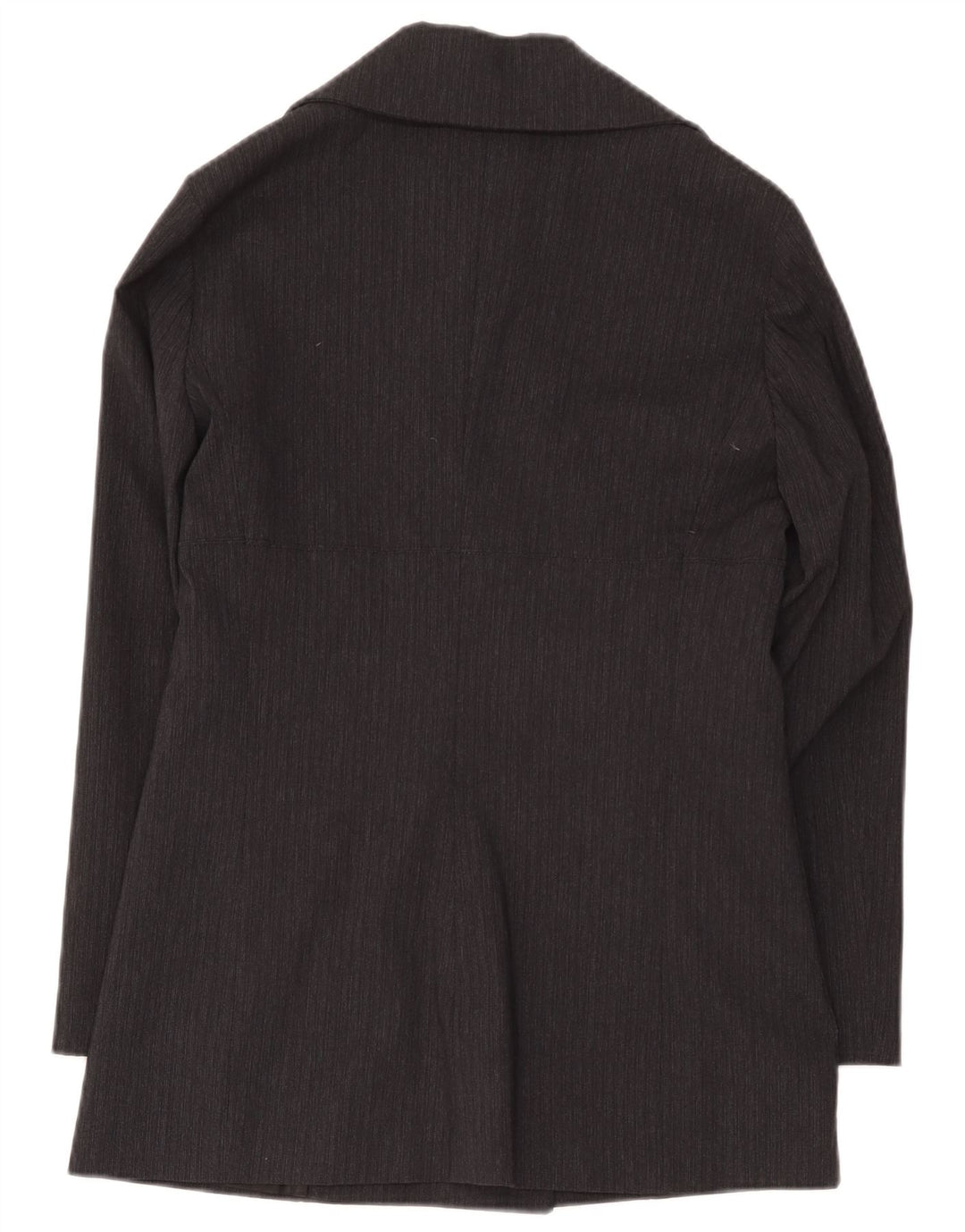 Terranova Womens Pea Coat UK 10 Viscose listrada preta pequena