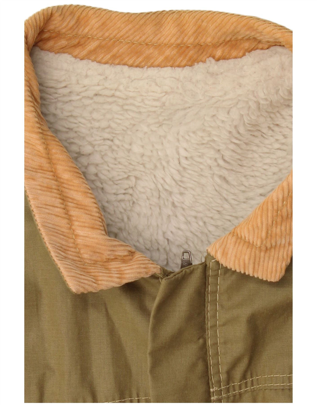 Jaqueta utilitária masculina VINTAGE UK 40 grande cáqui