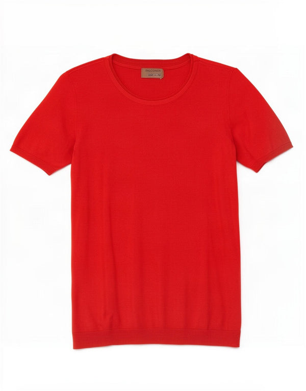 Blusa feminina Falconeri UK 8 algodão rosa pequeno