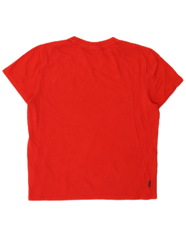 Camiseta masculina Superdry Top XL algodão vermelho