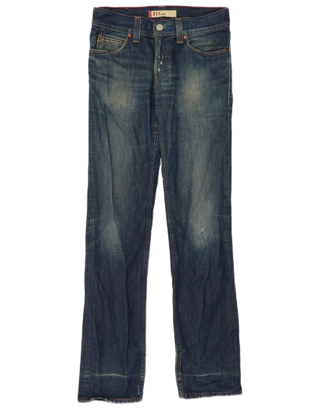 Jeans Levis 511 Slim Feminino W30 L33 Azul