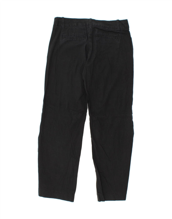 J. CREW Womens Straight Chino Trousers W34 L29 Black Cotton Vintage J. Crew and Second-Hand J. Crew from Messina Hembry 