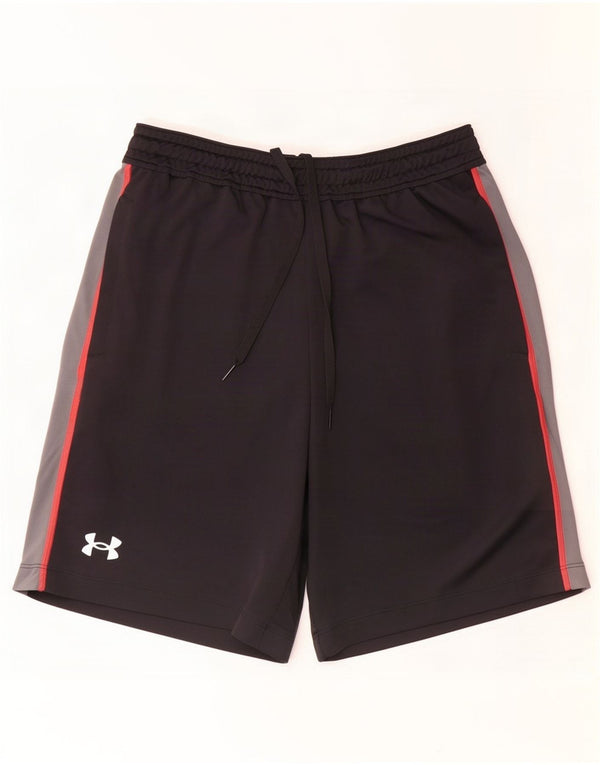 Under Armour Mens Sport Shorts Médio Preto Colourblock Poliéster