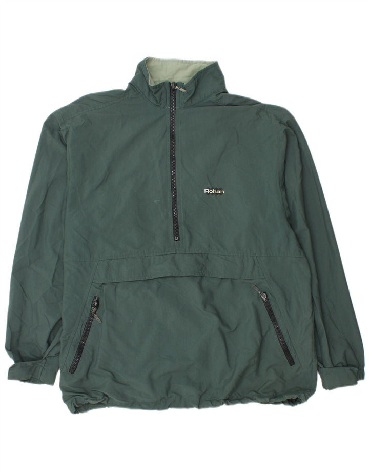 Jaqueta masculina Rohan Anorak UK 38 poliamida verde médio