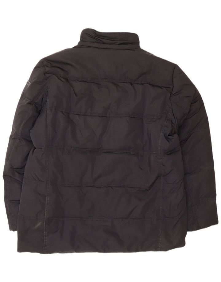 Jaqueta acolchoada masculina TRUSSARDI JEANS IT 56 3XL poliéster preto