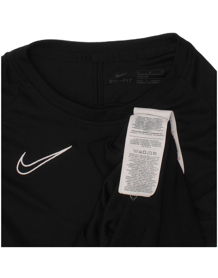 Camiseta Nike Menino Top 10-11 Anos Médio Poliéster Preta Esportiva