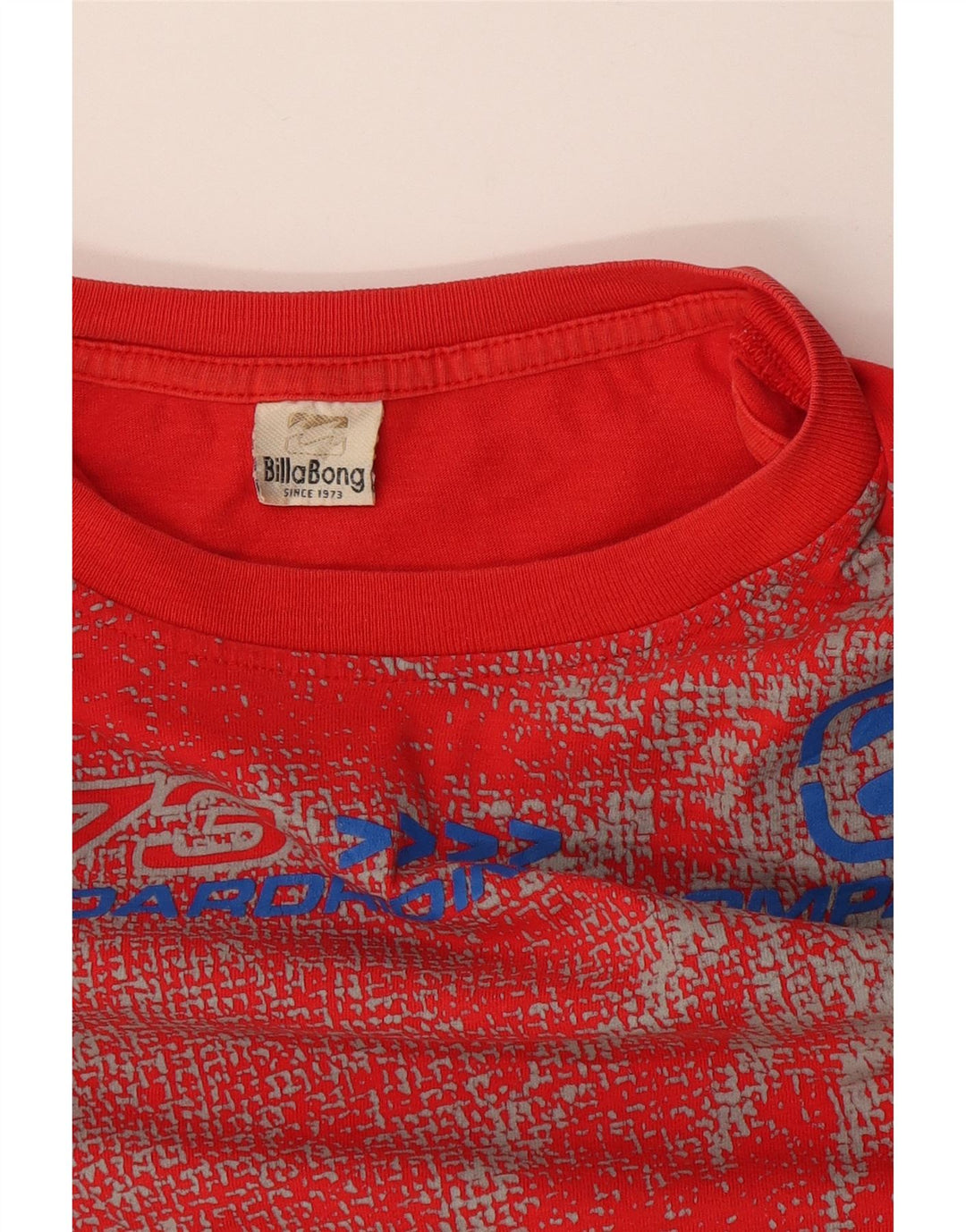 Camiseta gráfica masculina Billabong Top XL vermelho