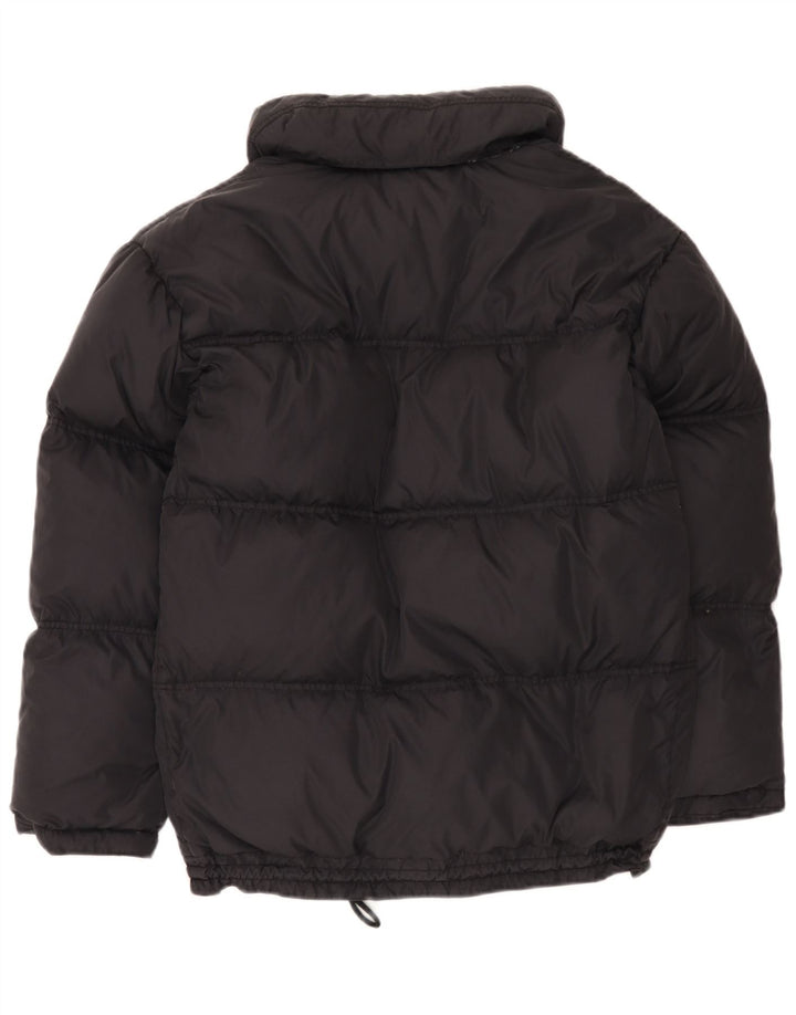 Jaqueta acolchoada com capuz feminino Fila IT 46 grande preto