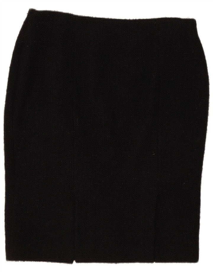 Saia lápis feminina Hobbs UK 16 grande W36 lã preta