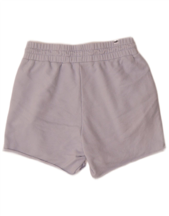 Shorts esportivos femininos PUMA UK 14 azul médio