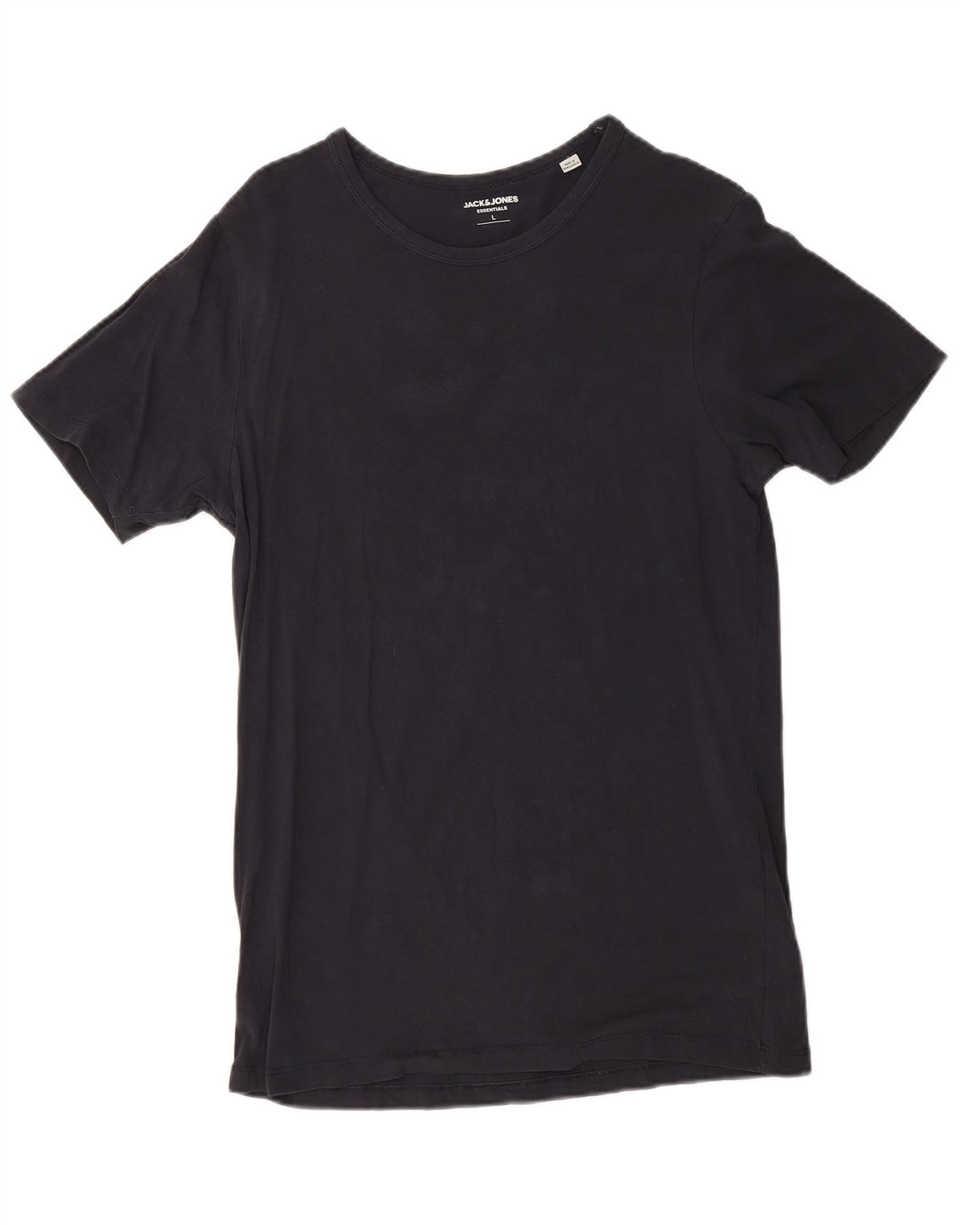 Camiseta masculina Jack & Jones grande algodão azul marinho