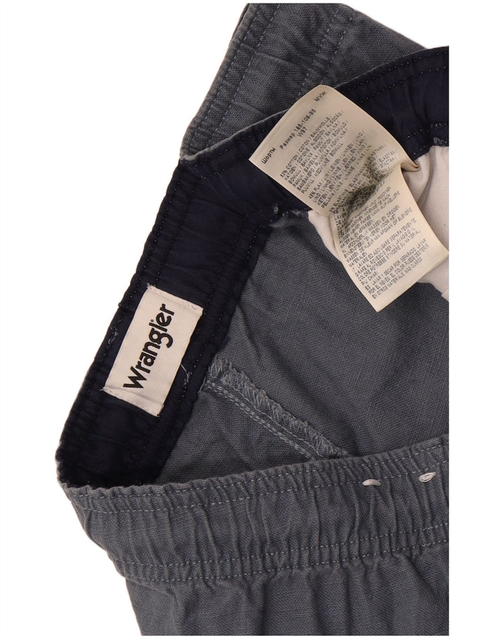 Wrangler Mens Bermuda Shorts W38 XL Cinza Algodão