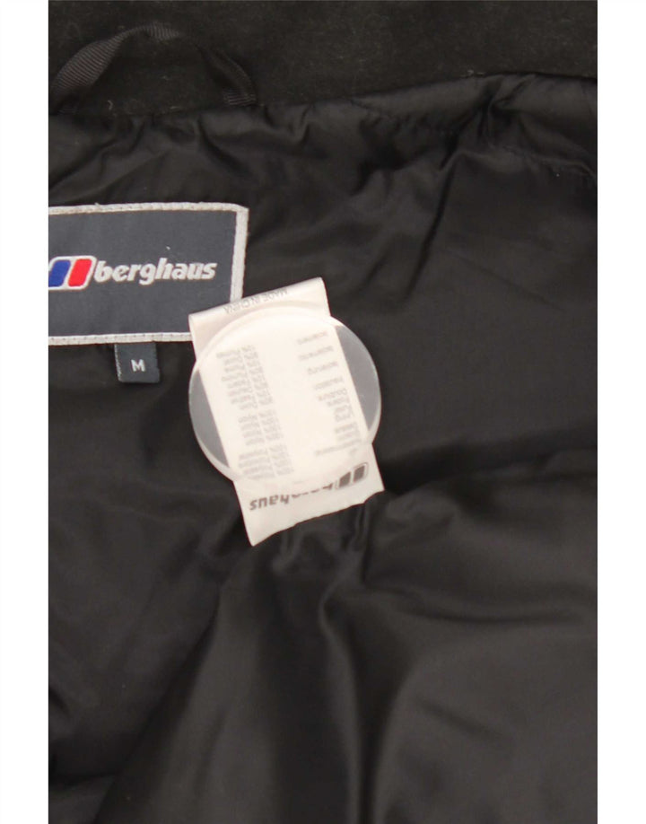 Colete acolchoado masculino Berghaus UK 38 poliéster preto médio
