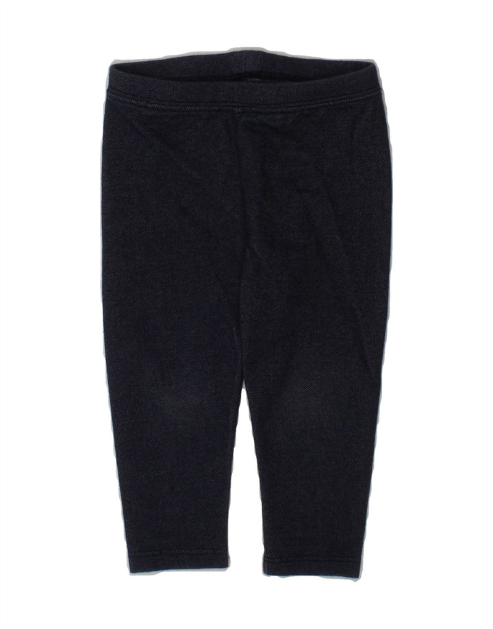 GAP Baby Girls Leggings 12-18 Months Navy Blue Cotton Vintage Gap and Second-Hand Gap from Messina Hembry 