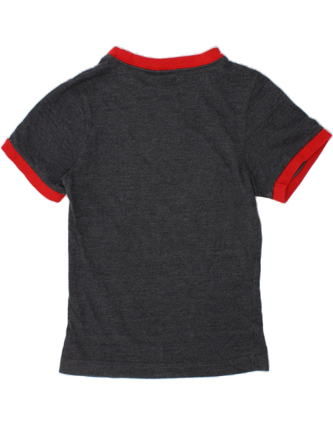 PUMA Boys Graphic T-Shirt Top 5-6 Years XS Grey Flecked Vintage Puma and Second-Hand Puma from Messina Hembry 