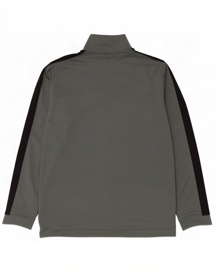 Under Armour Masculino Treino Top Jacket XL Cinza Colourblock Poliéster