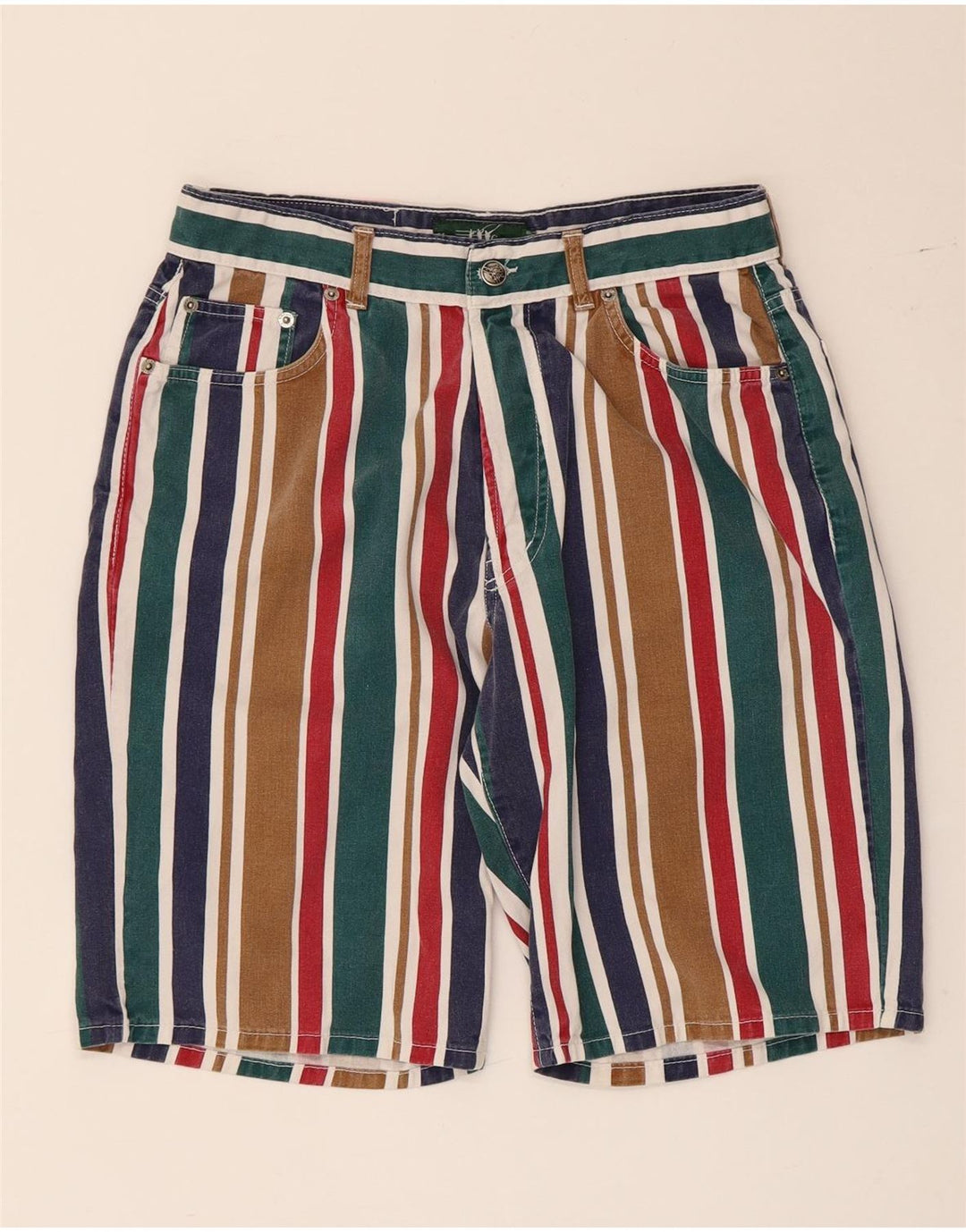 Shorts jeans masculino Henry Cottons IT 48 médio W30 algodão multicolorido