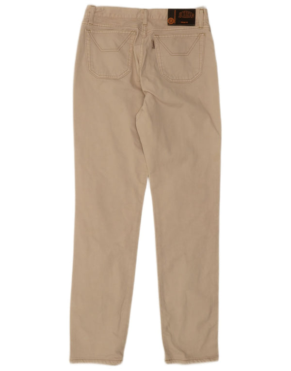 Jeckerson Mens Jeans Slim EU 46 Pequeno W29 L32 Algodão Bege