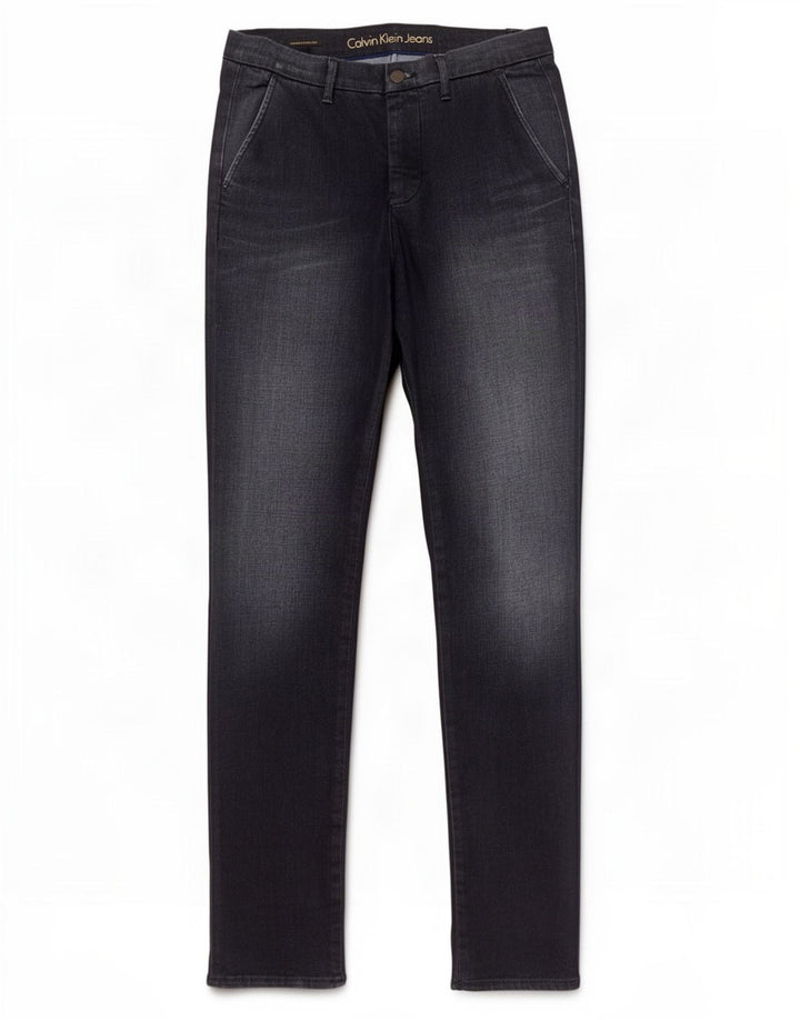 Calvin Klein Mens Jeans Slim W31 L32 Azul Marinho