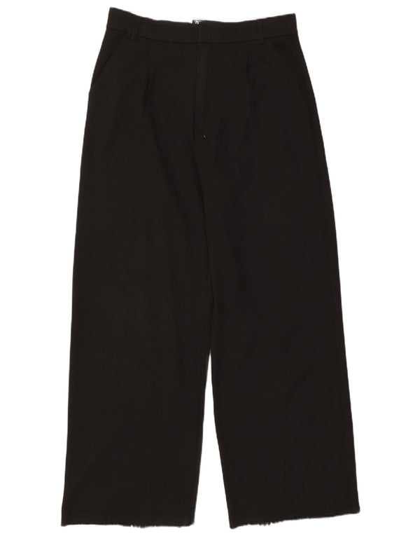 Zara Calça Chino Masculina Cintura Alta Pegged Grande W30 L30 Preta
