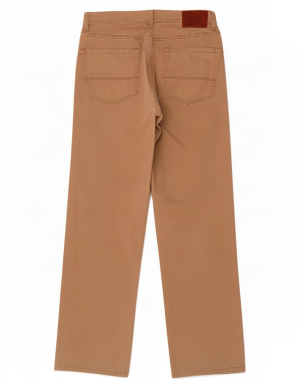 Dockers Mens Classic Fit Calça Casual W30 L32 Algodão Bege