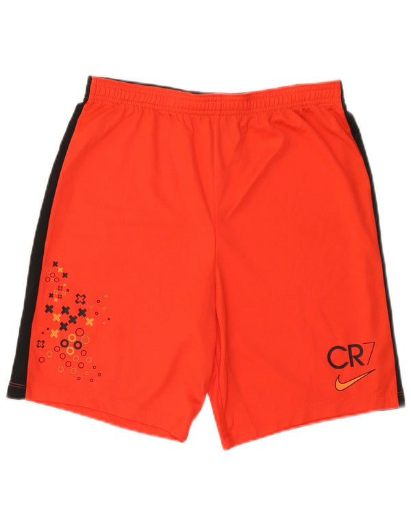 Nike Meninos Cristiano Ronaldo Sport Shorts 13-14 Anos XL Laranja Colorblock