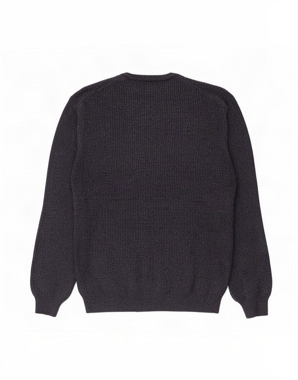 Suéter masculino Marks & Spencer com gola redonda 2XL azul marinho poliamida