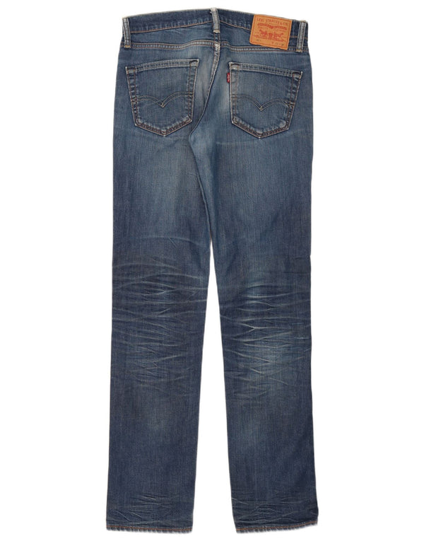 Calça jeans feminina Levi's 511 Slim W30 L34 azul algodão