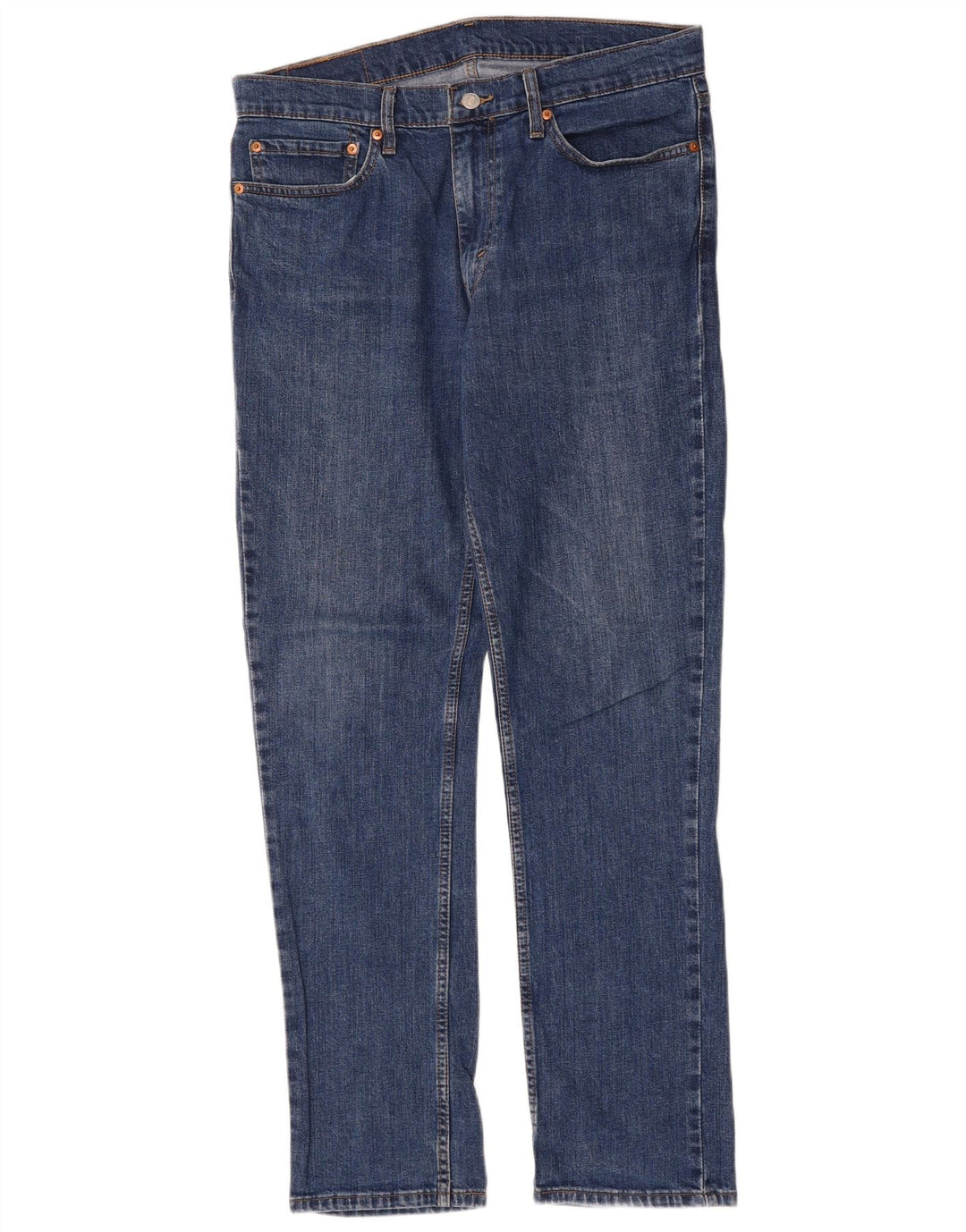 LEVI'S Masculino 511 Slim Jeans W34 L32 Azul Algodão