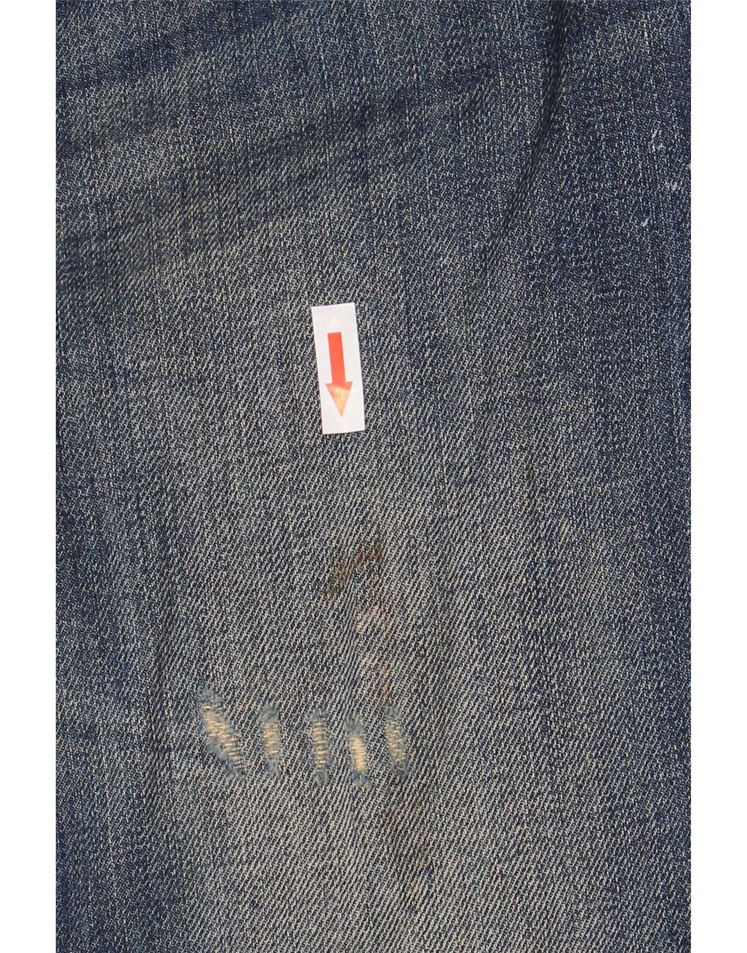 Diesel Mens Larkee Regular Straight Jeans W30 L34 Azul Algodão