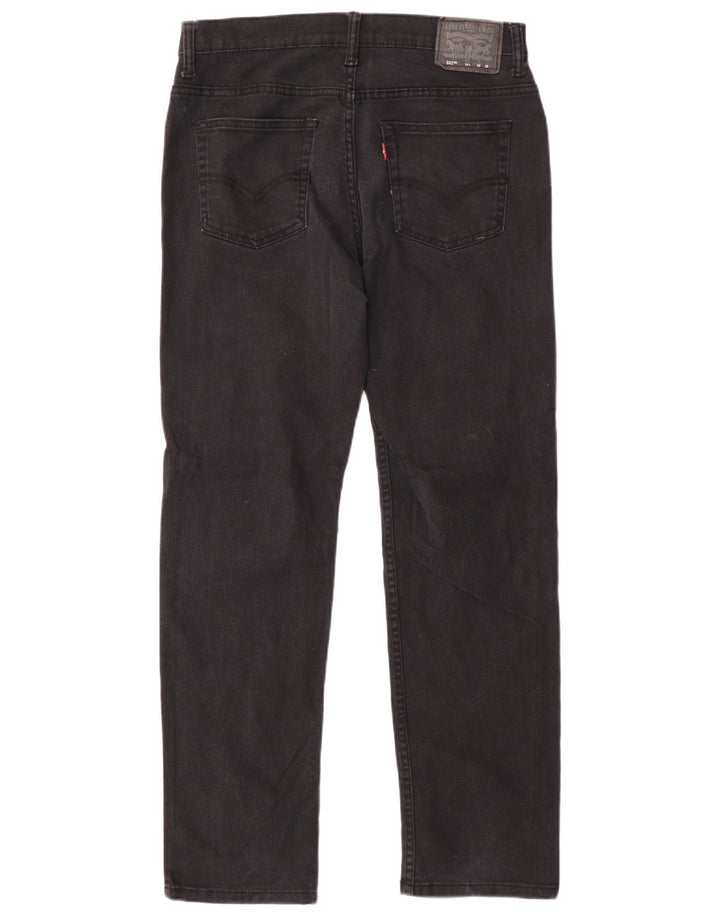 Jeans Levi's Boys 502 Regular Tapered 13-14 Anos W33 L28 Algodão Preto