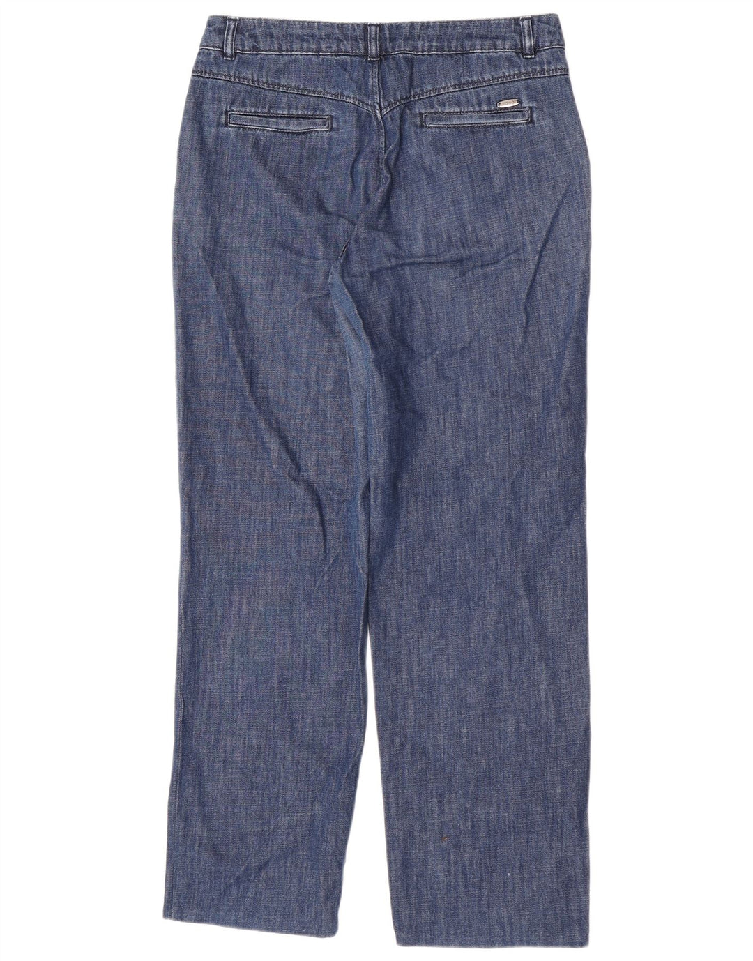 Jeans retos femininos Sisley W30 L30 azul