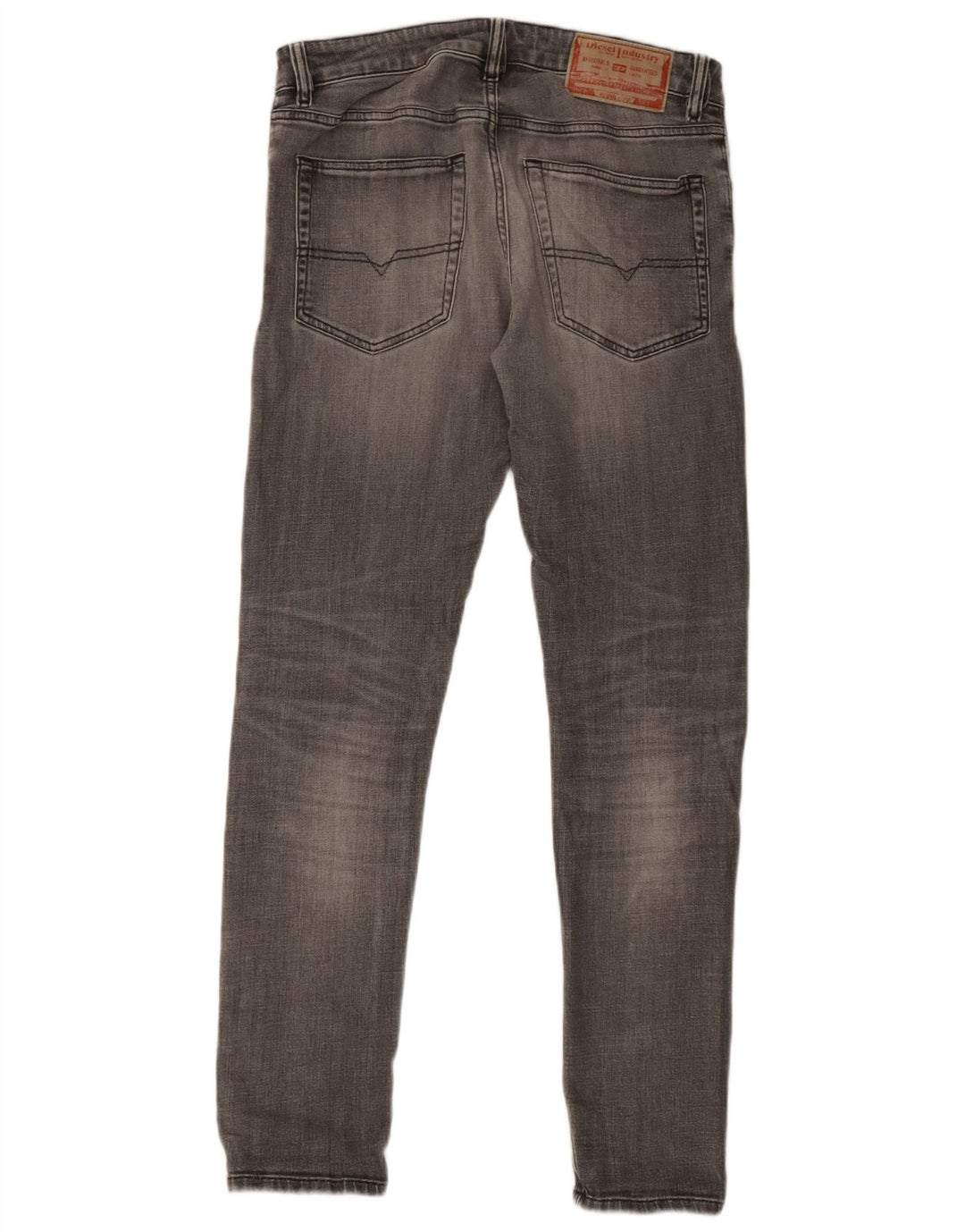Jeans Slim Masculino Diesel W30 L31 Algodão Cinza