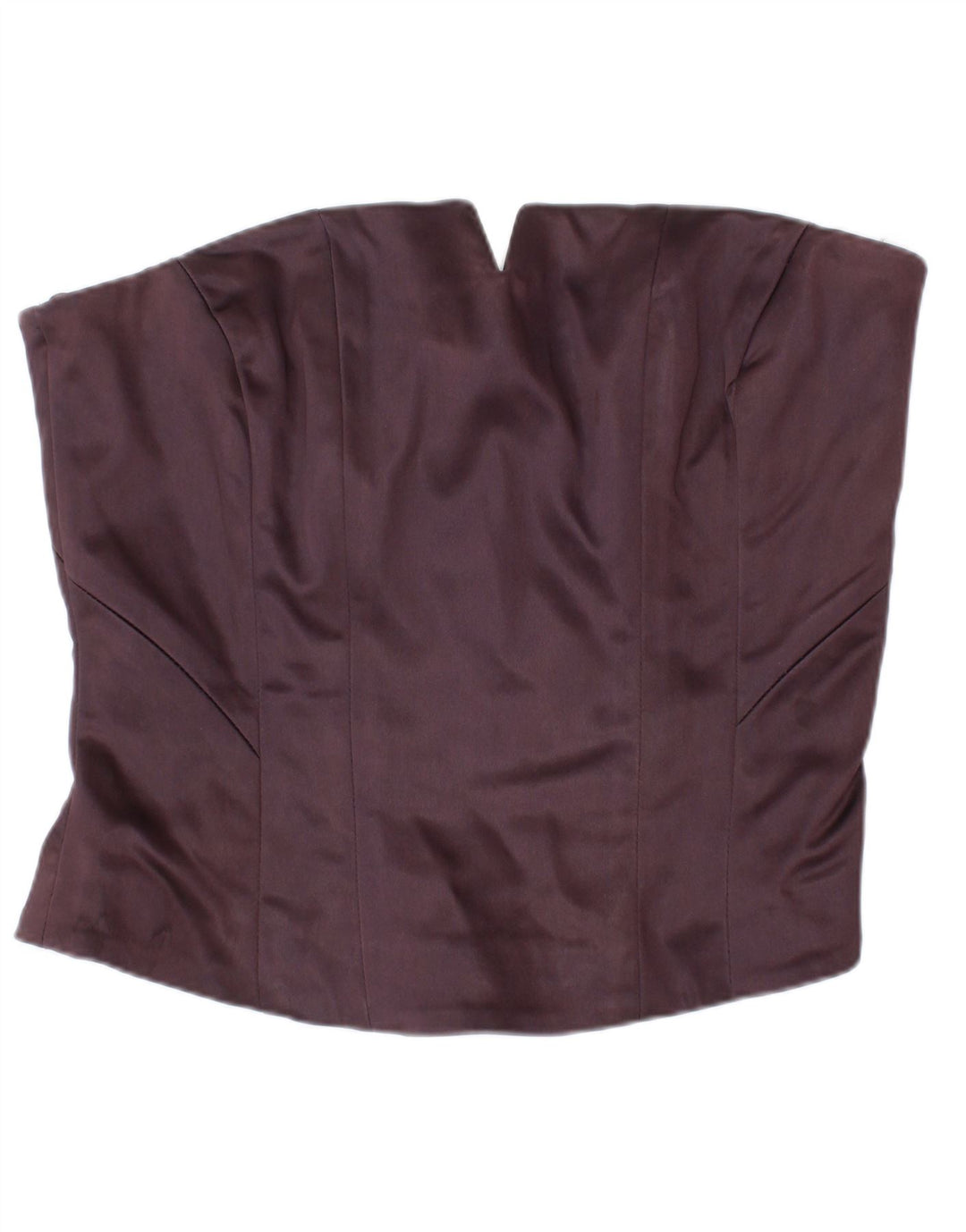 COAST feminino espartilho top UK 12 acetato roxo médio