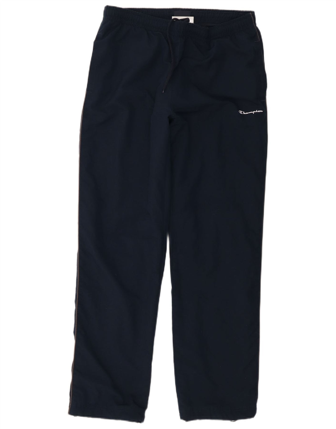 Calça de treino masculina Champion grande poliéster azul marinho
