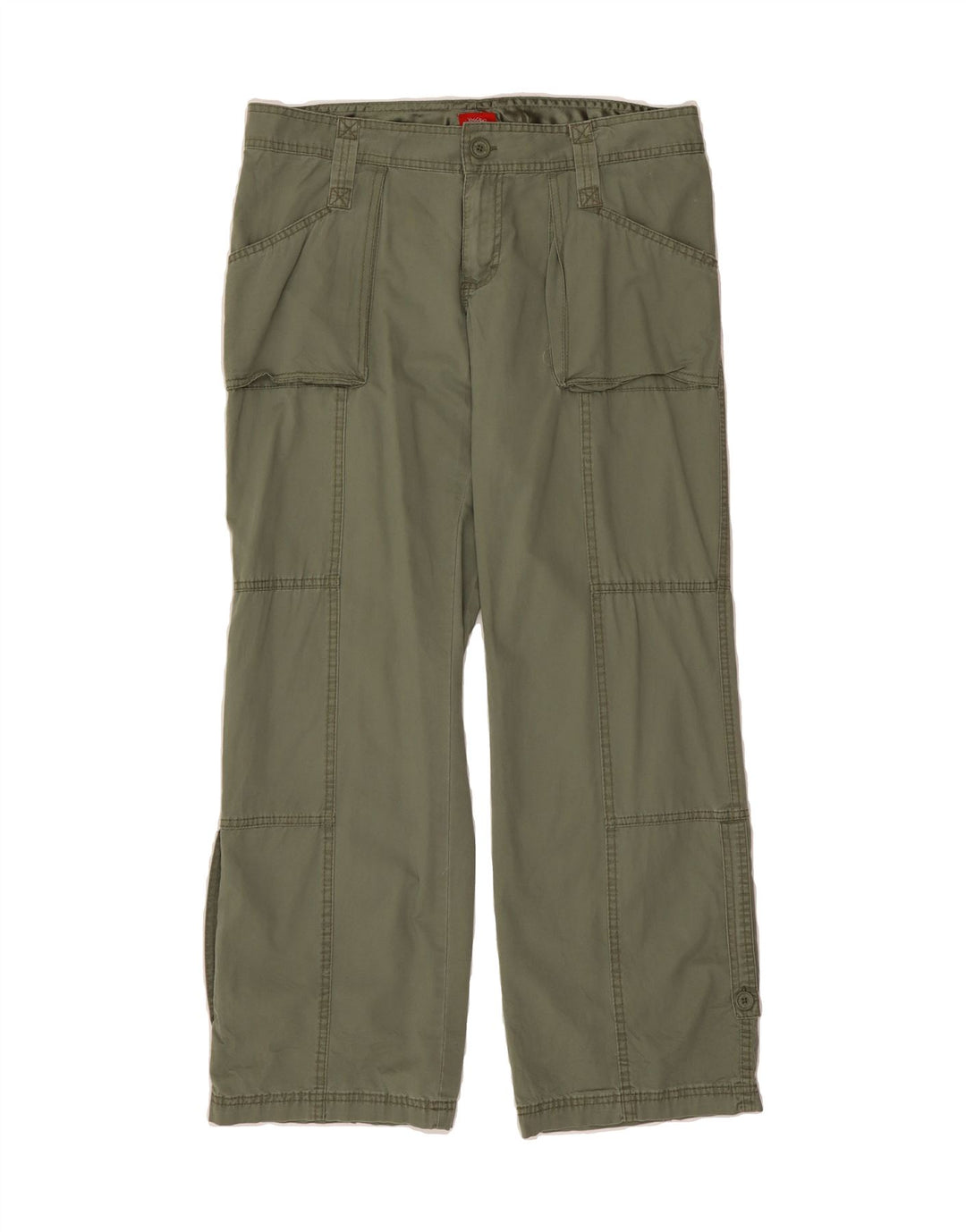 MOSSIMO Womens Straight Casual Trousers US 15 XL W38 L30 Khaki Cotton Vintage Mossimo and Second-Hand Mossimo from Messina Hembry 