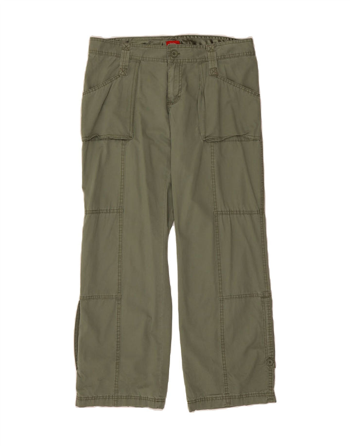 MOSSIMO Womens Straight Casual Trousers US 15 XL W38 L30 Khaki Cotton Vintage Mossimo and Second-Hand Mossimo from Messina Hembry 