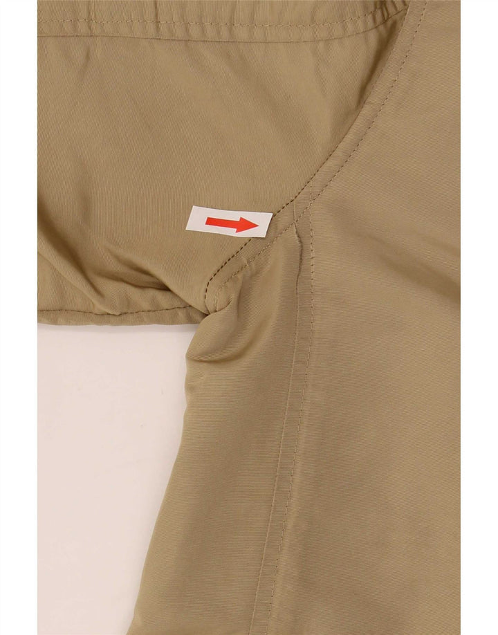 Jaqueta Parka feminina com capuz grande Massimo Dutti Reino Unido 6 XS Caqui