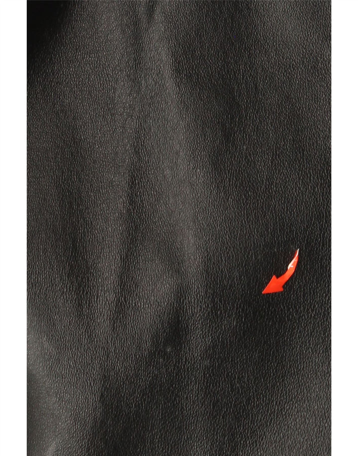 Casaco de couro masculino CONBIPEL IT 52 grande couro preto