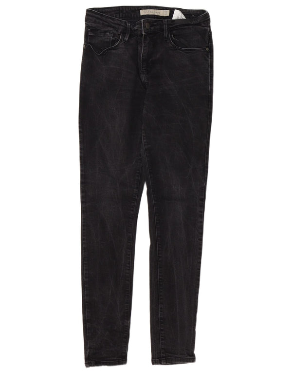 Calça jeans skinny feminina CALVIN KLEIN W29 L30 algodão preto