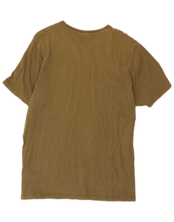 Ellesse Camiseta Masculina Top XL Algodão Cáqui