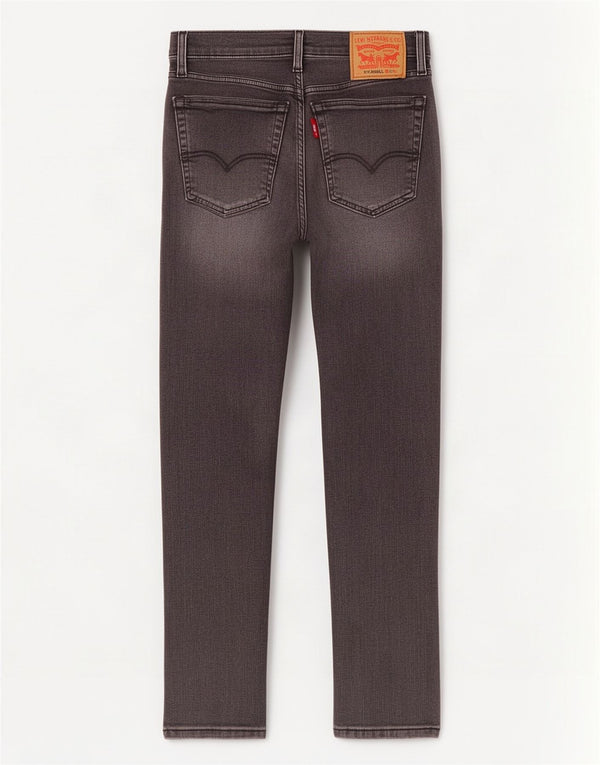 Calça jeans feminina Levi's 519 Super Skinny W30 L30 cinza algodão