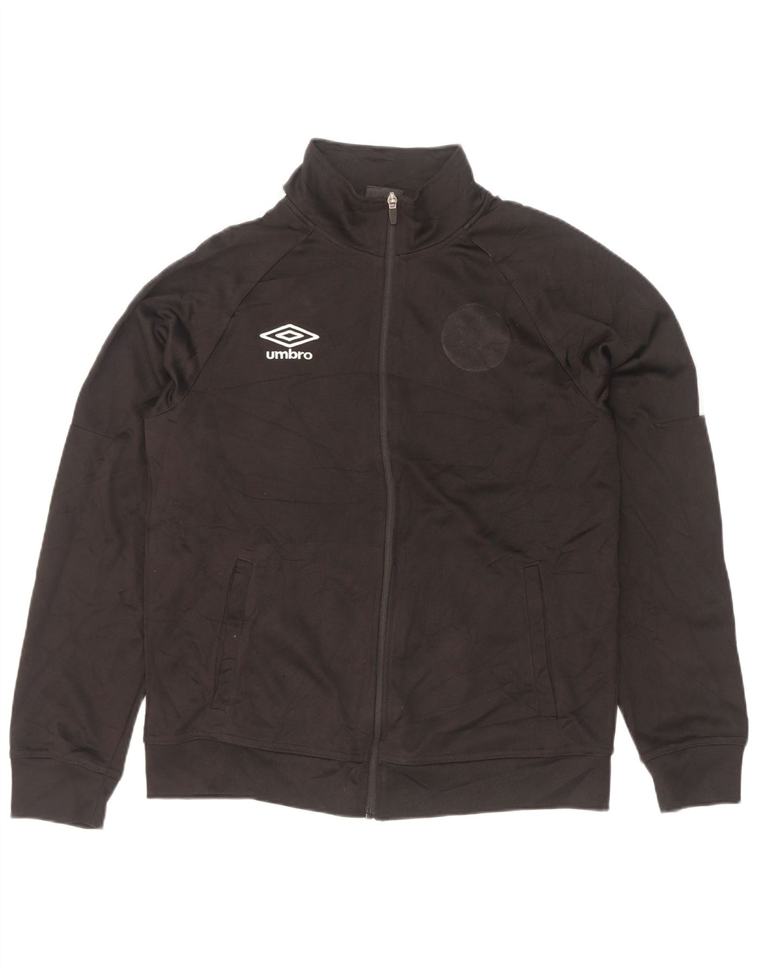 Jaqueta masculina de agasalho Umbro grande poliéster preto